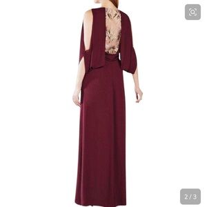 BCBGMAXAZRIA - Cornelia Embroidered Sequin Gown